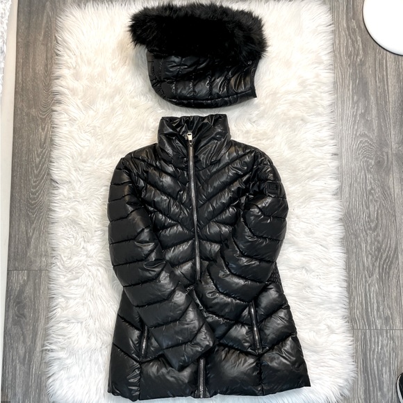 Kenneth Cole New York Quilted Puffer Jacket Size S - Picture 7 of 9